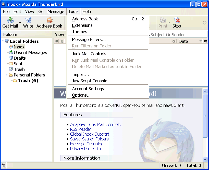 MOZILLA THUNDERBIRD