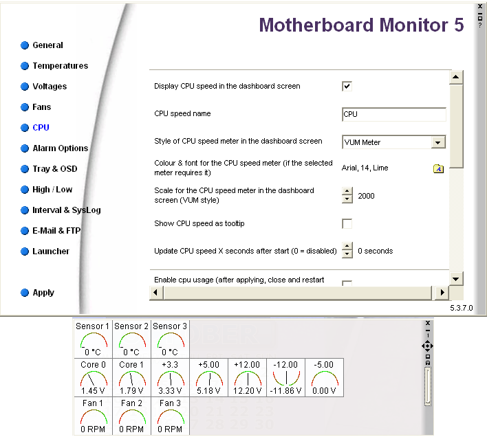 MOTHERBOARD MONITOR